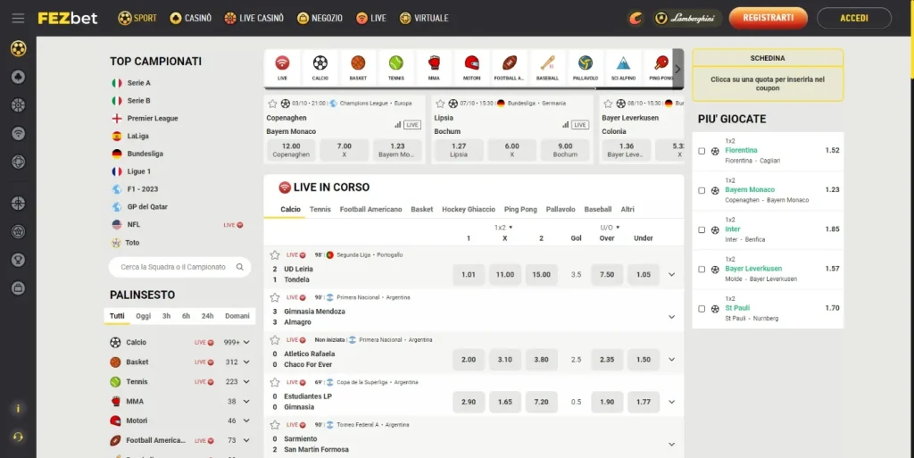 Recensione Fezbet Scommesse