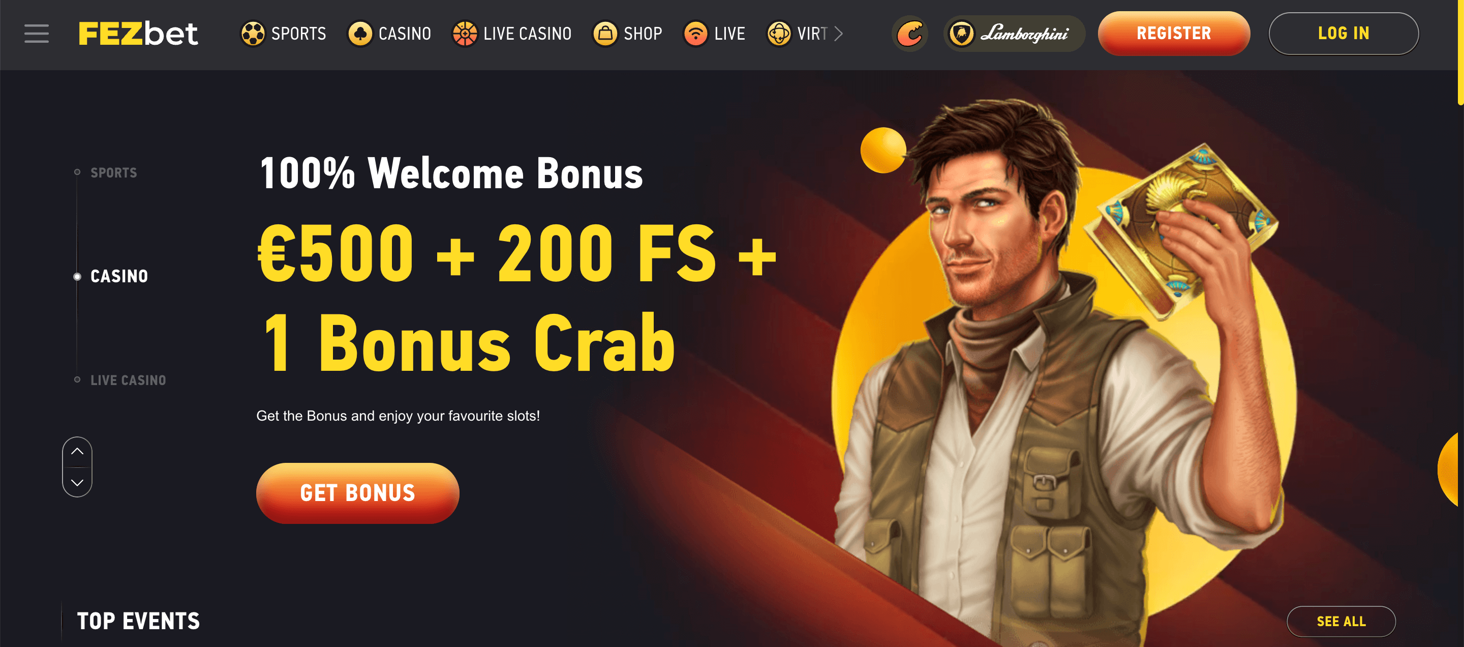 Fezbet Casino Welcome Bonus