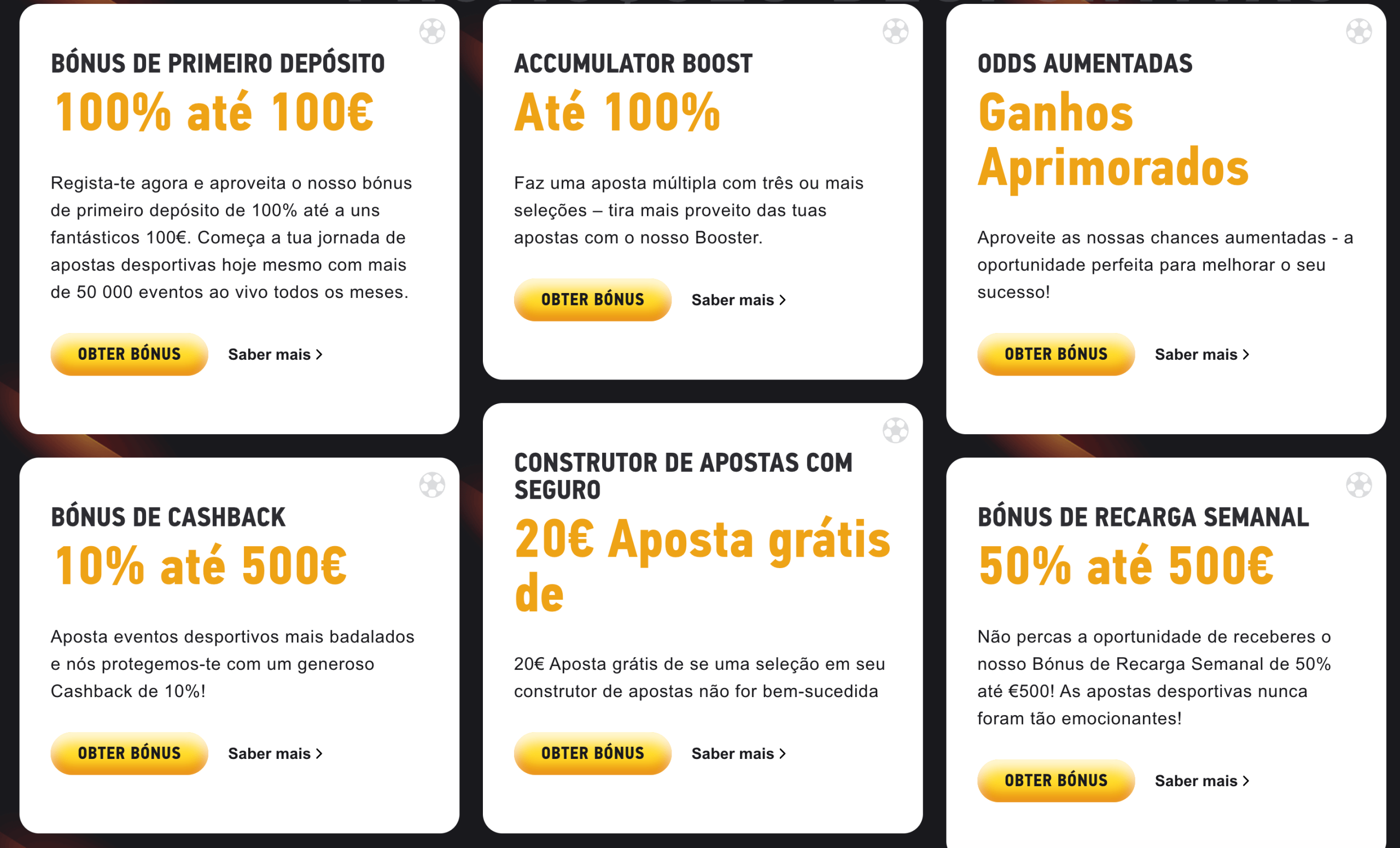 O bónus é da Fezbet Portugal